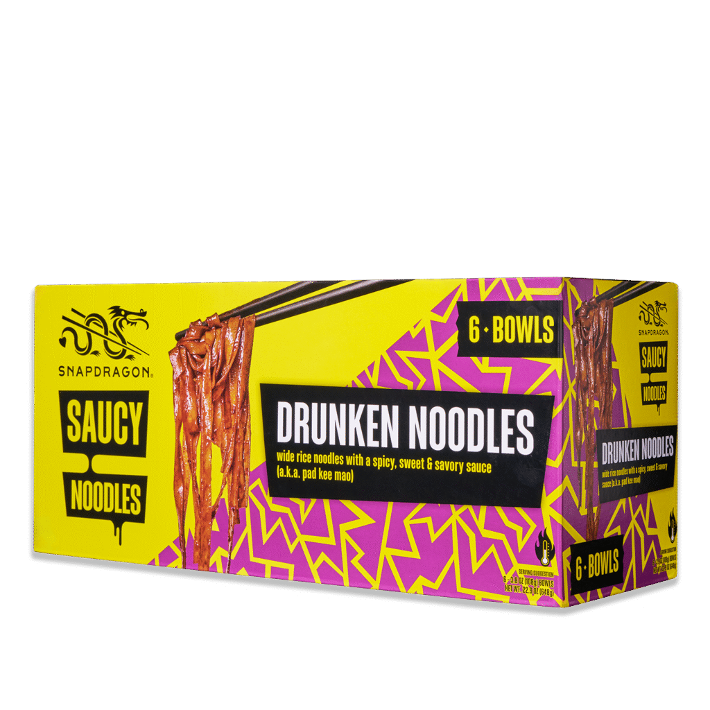 Saucy Noodles Drunken Noodles 6 Bowls